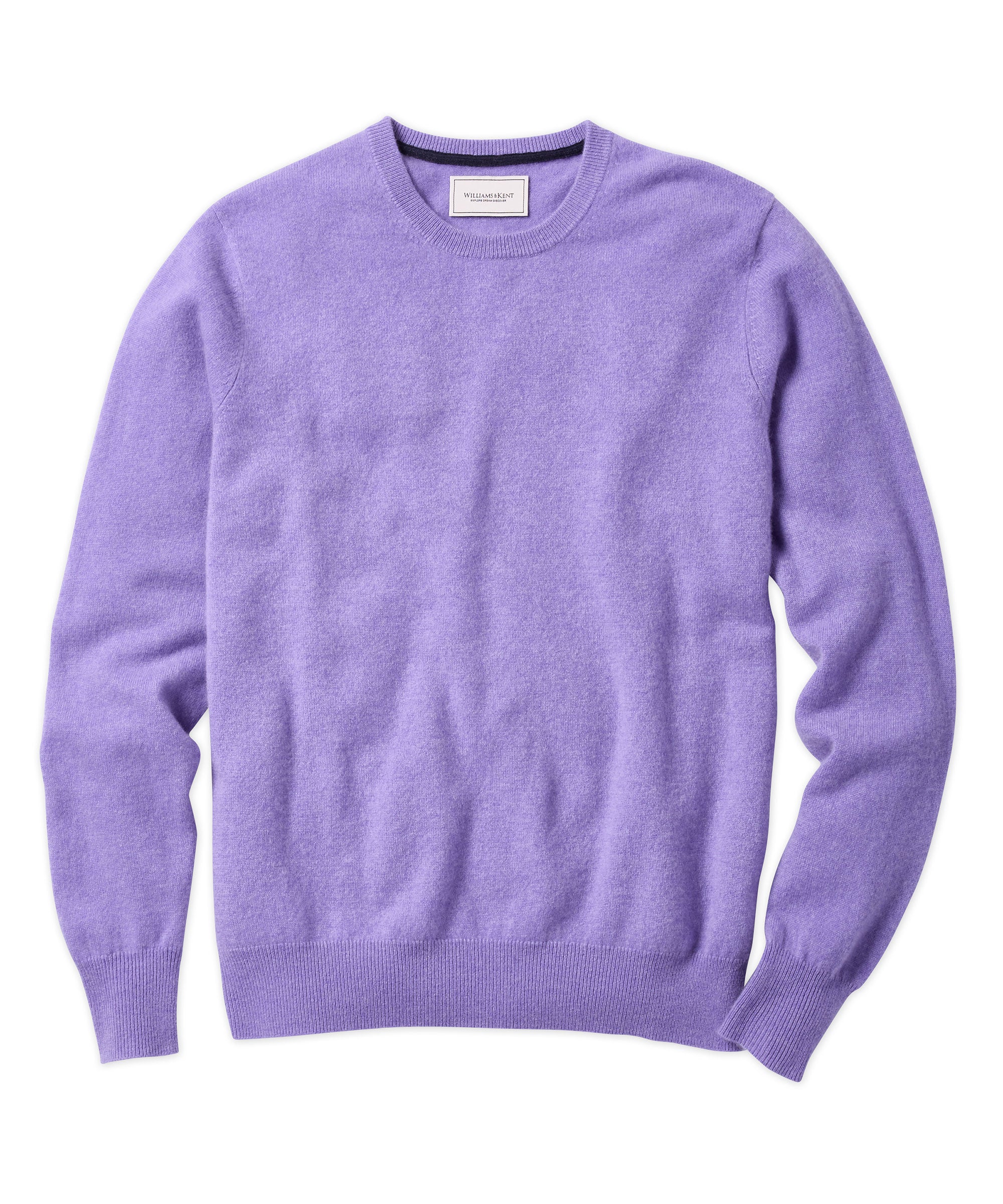 Melange Cashmere Crew Sweater – Williams & Kent