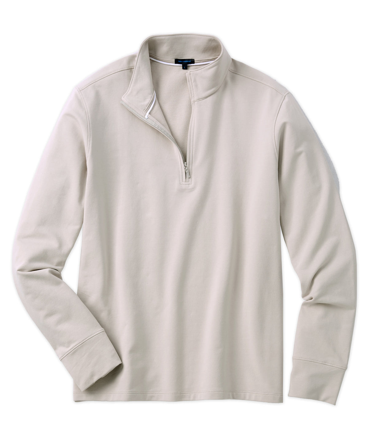 Pima Fleece Quarter-Zip Pullover