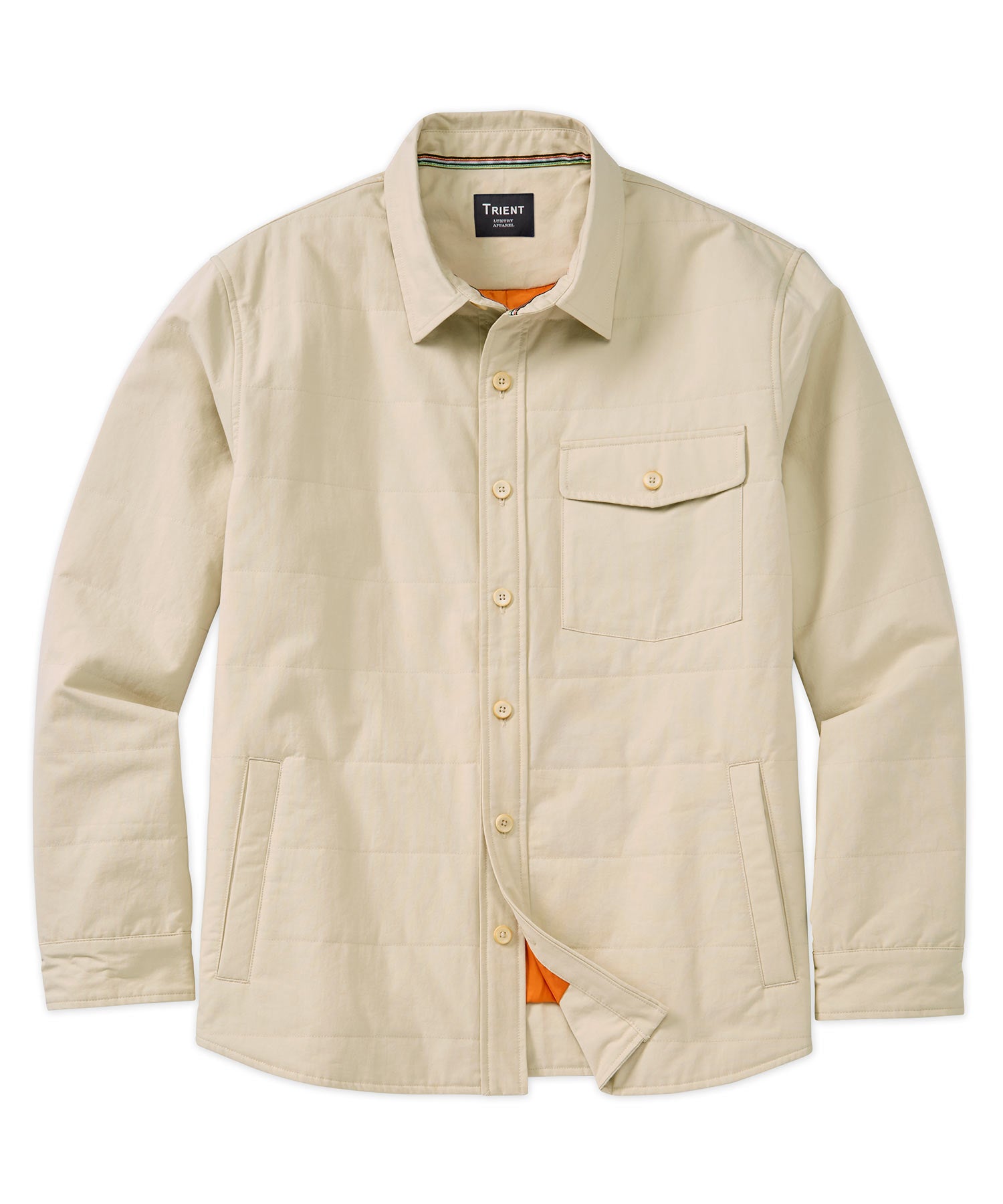 Cotton Quilted Shirt Jacket - Williams & Kent