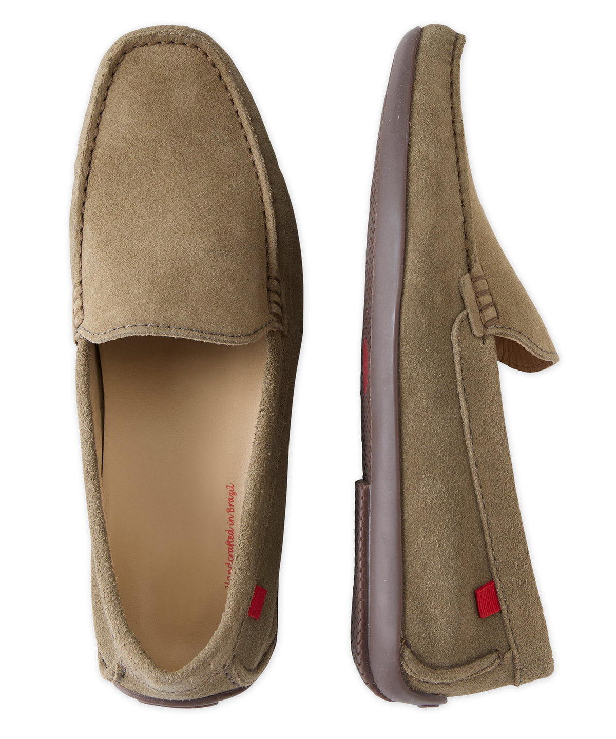 Marc Joseph Broadway Suede Plain-Front Driver