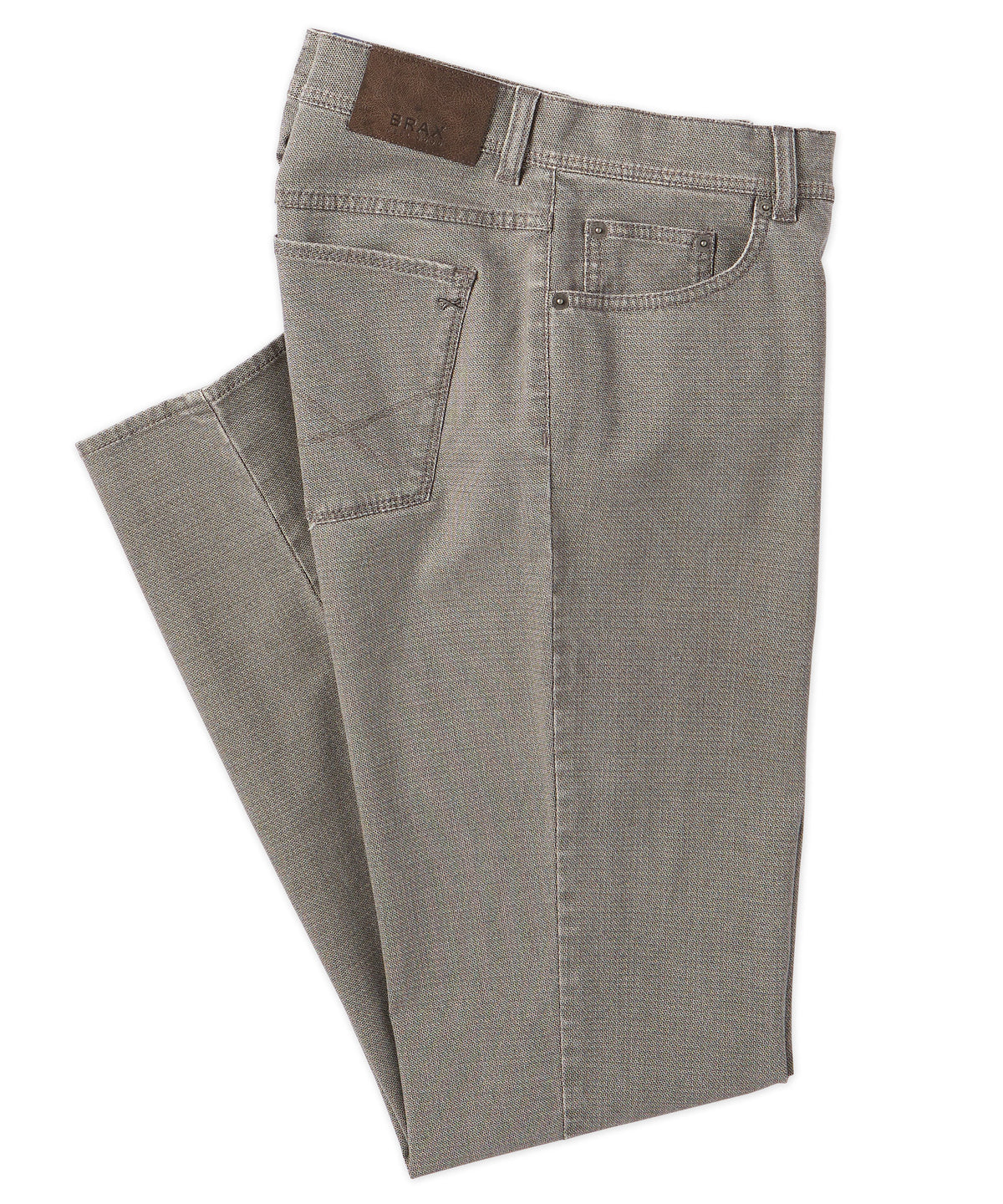 Stretch Cotton Viscose 5-Pocket Pant