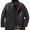 Washed Lambskin Car Coat with Contrast Placket