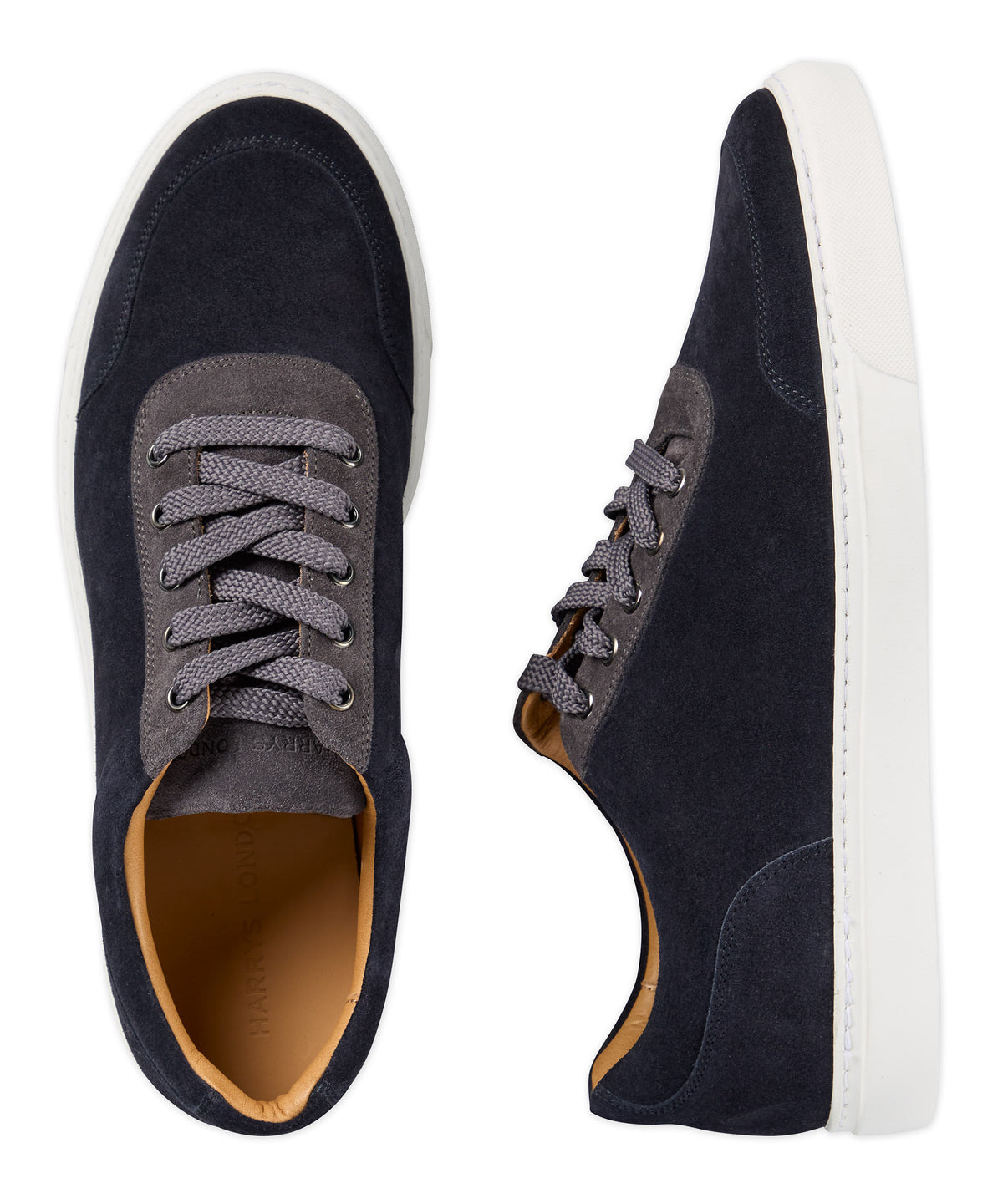 Harry&#39;s of London Two-Tone Suede Sneakers