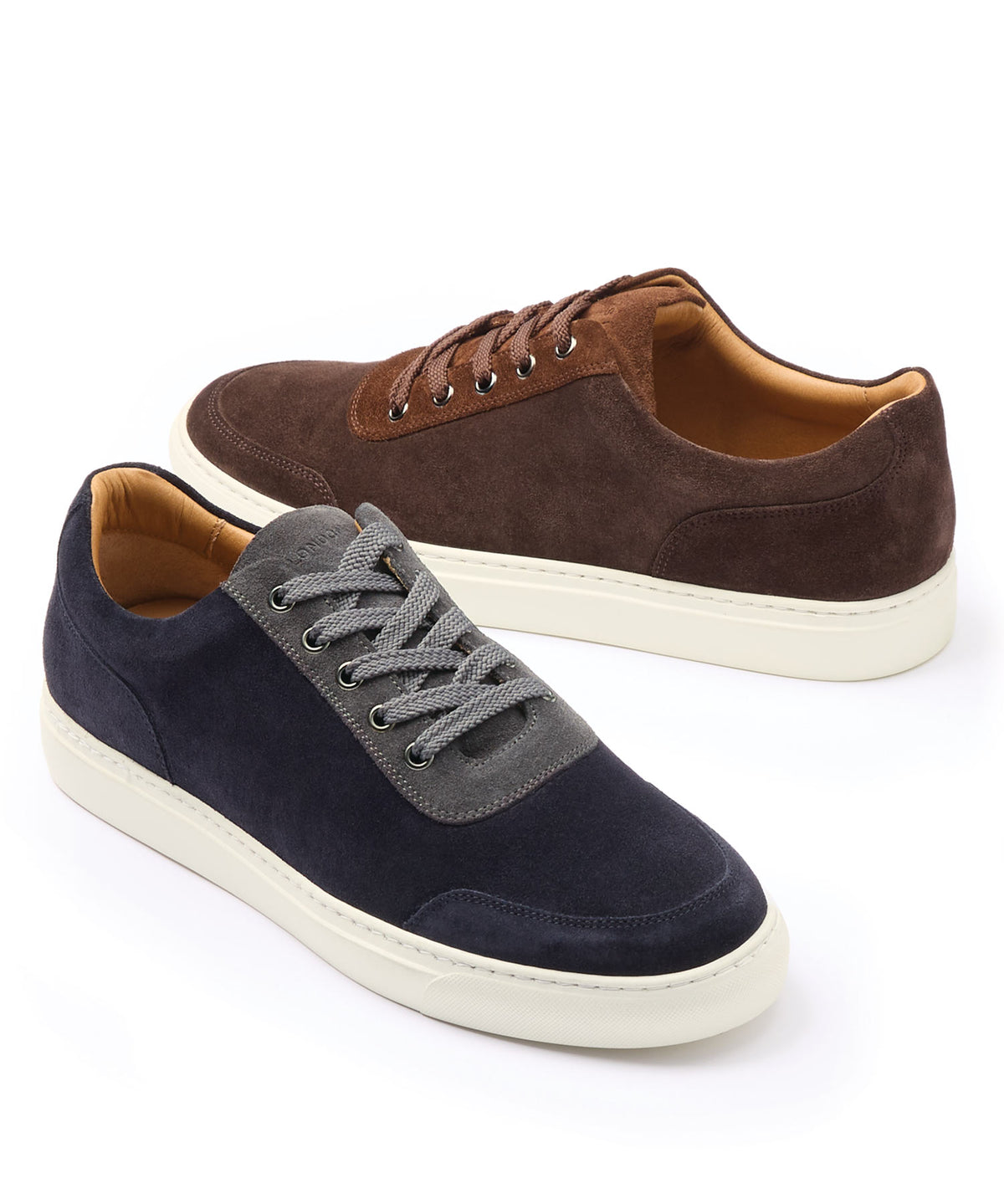Harry&#39;s of London Two-Tone Suede Sneakers