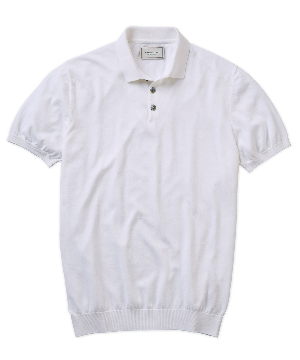 Cotton Knit Polo Shirt