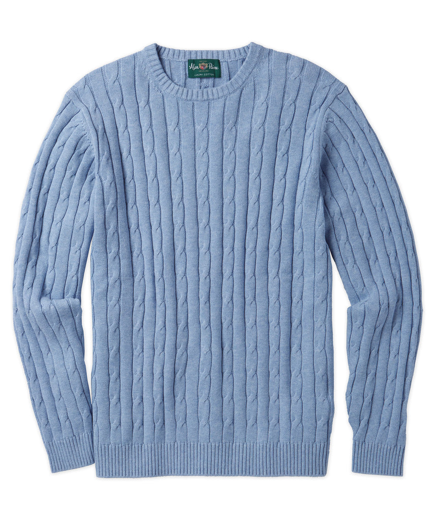 Steven Alan＞COTTON CABLE KNIT PULLOVER-