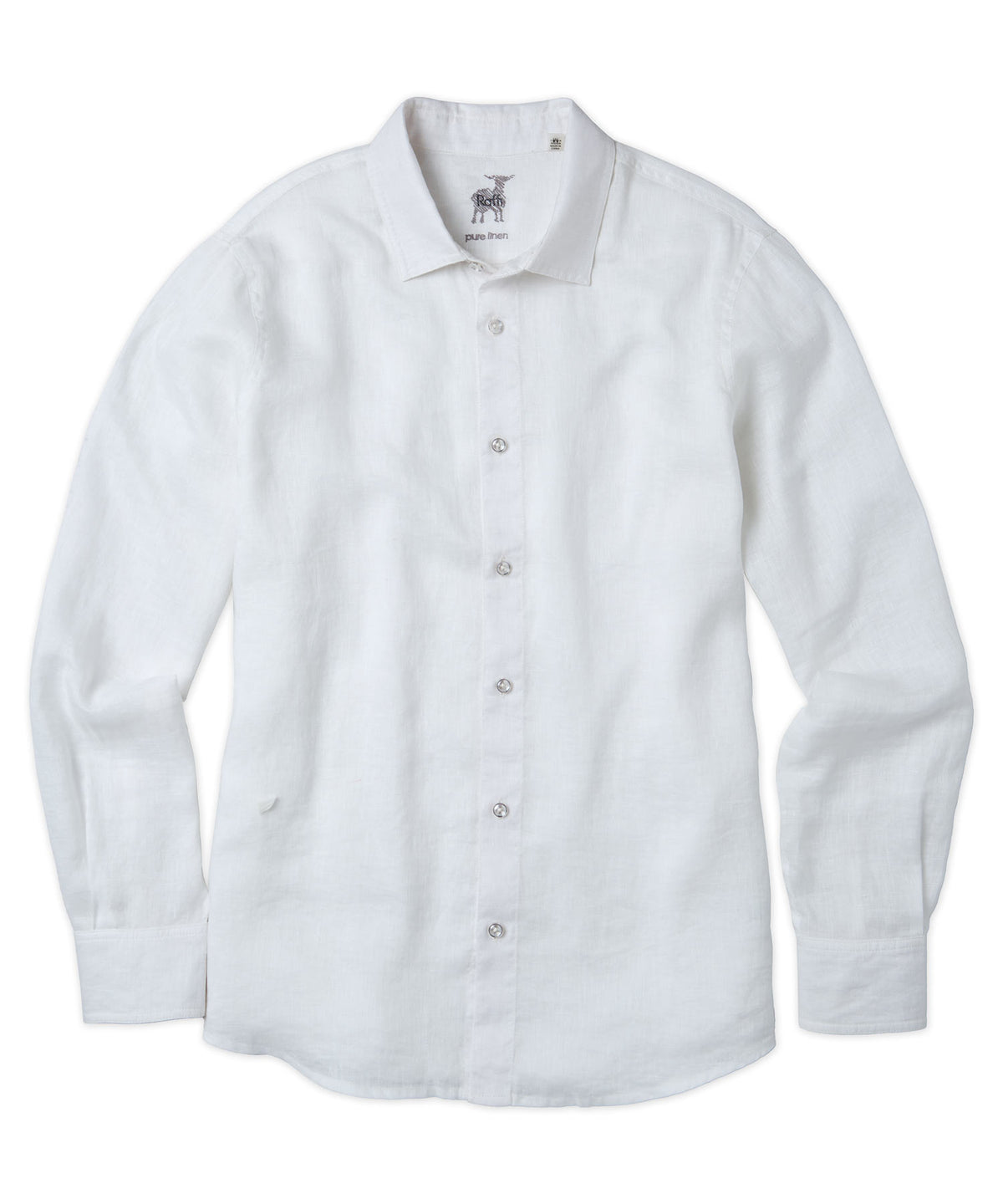 Raffi Linen Long Sleeve Sport Shirt