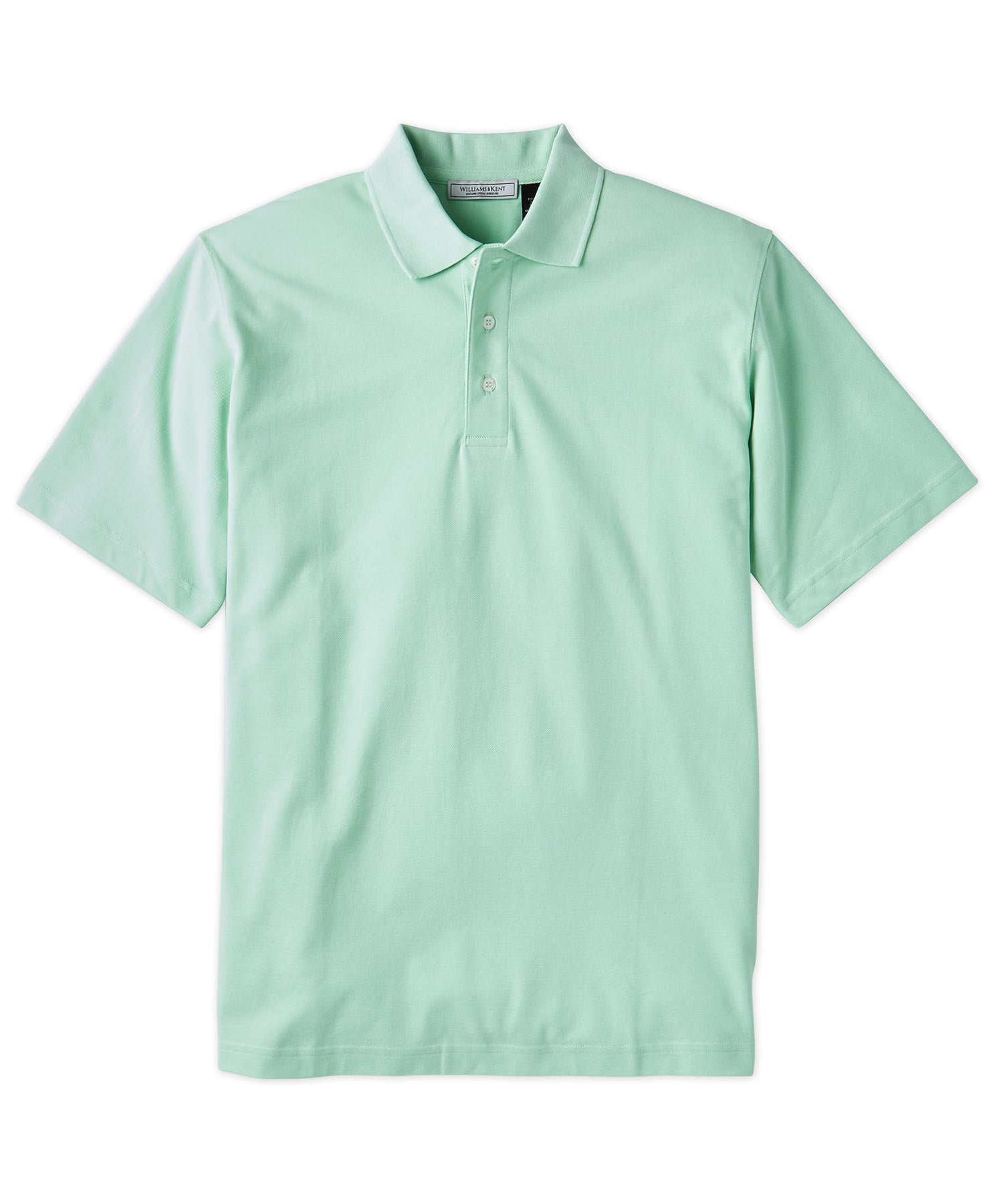 Pima Cotton Pique Knit Collar Polo Shirt – Williams & Kent