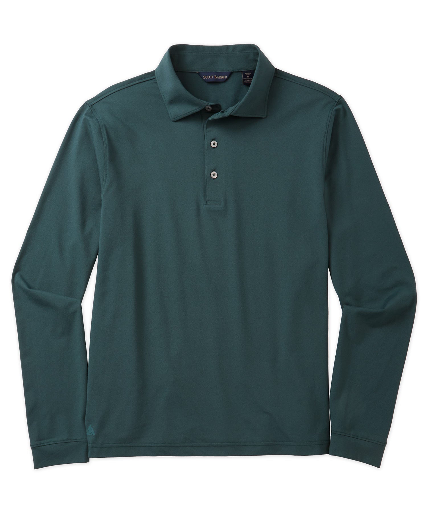 Tech Jersey Long-Sleeve Polo Shirt - Williams & Kent