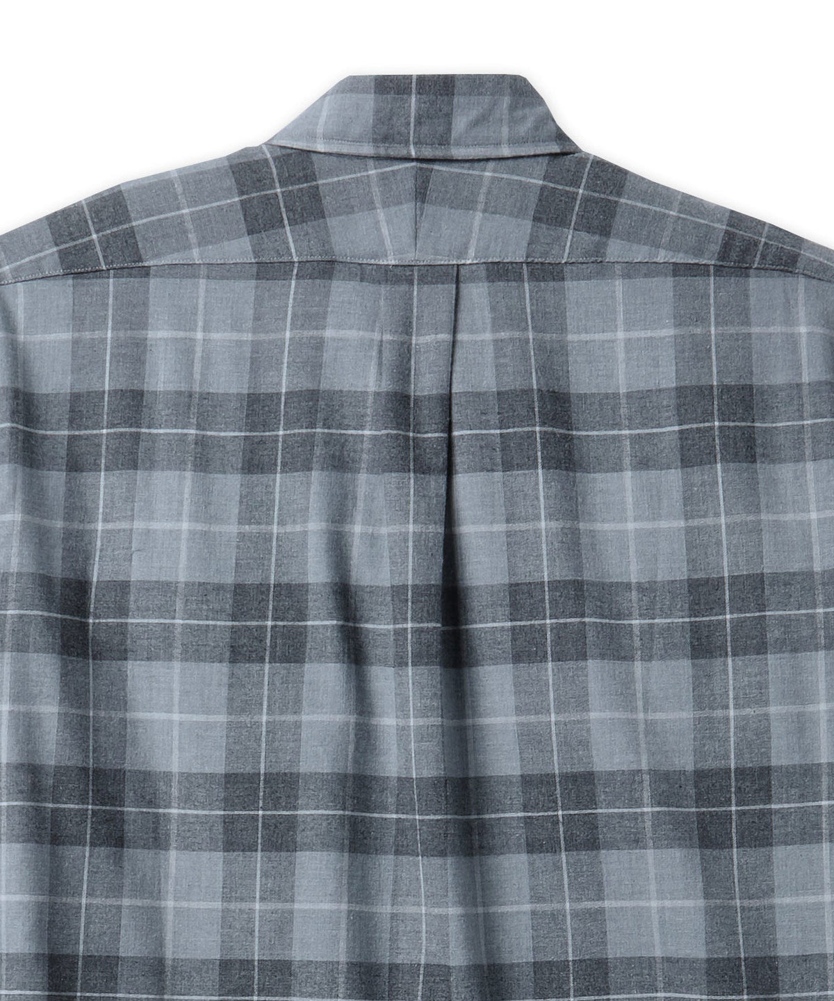 Bristol Button-Down Three Greys Plaid Flannel Sport Shirt